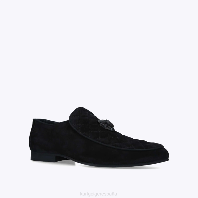 Kurt Geiger hombres londres hugh eagle empapado 2LPR269 | calzados negro